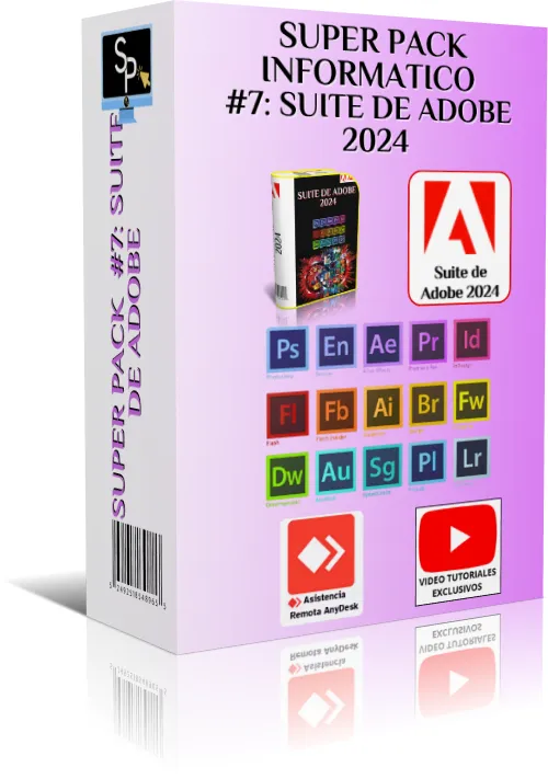 [Imagen del Súper Pack Suite Adobe 2024]