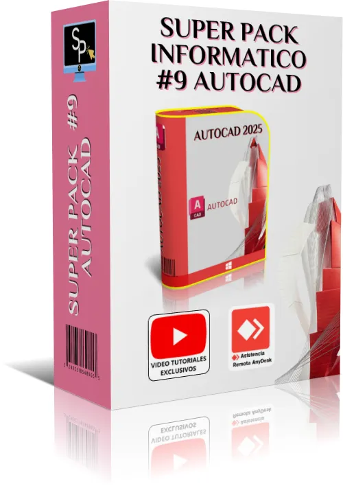 [Imagen del Súper Pack AutoCAD 2025]